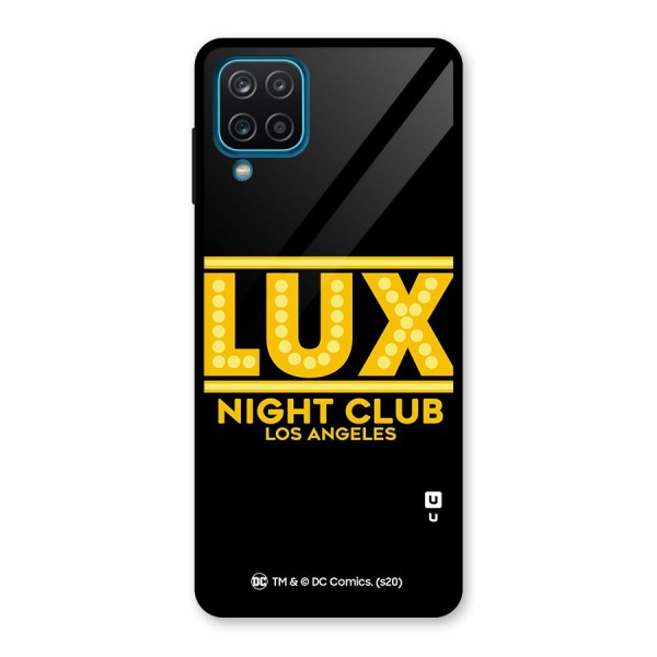 Lucifer Club Los Angeles Glass Back Case for Galaxy A12