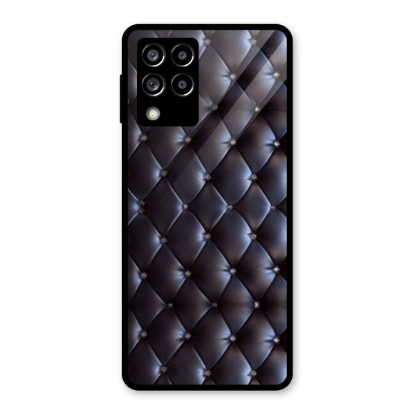 Luxury Pattern Glass Back Case for Galaxy M53 5G