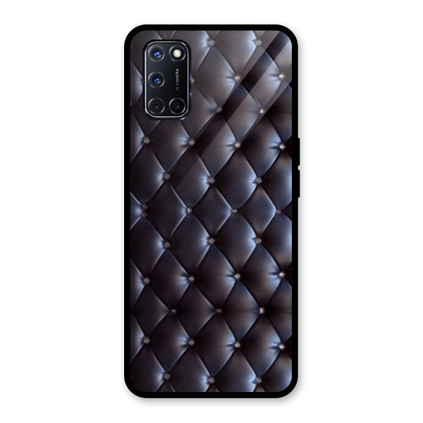 Luxury Pattern Glass Back Case for Oppo A52