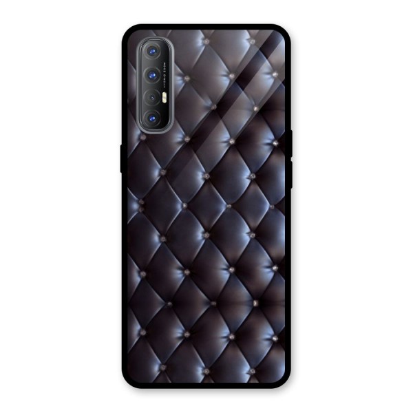 Luxury Pattern Glass Back Case for Oppo Reno3 Pro