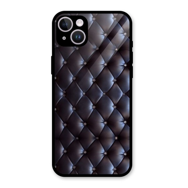 Luxury Pattern Glass Back Case for iPhone 14 Plus