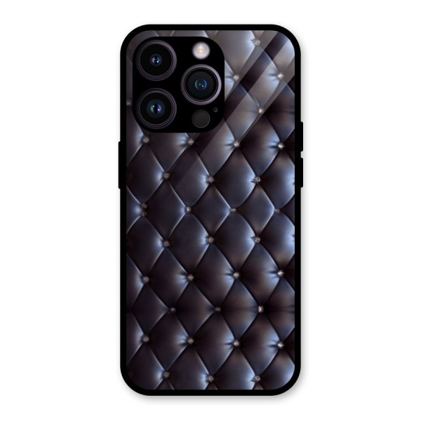 Luxury Pattern Glass Back Case for iPhone 14 Pro