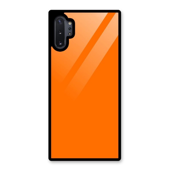 Mac Orange Glass Back Case for Galaxy Note 10 Plus