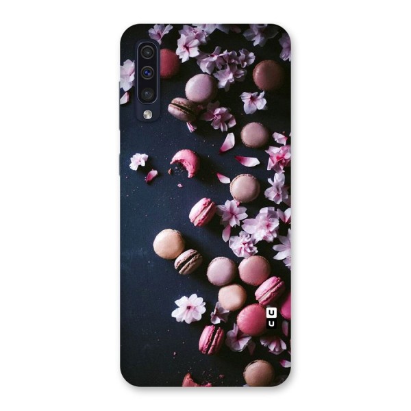 Macaroons And Cheery Blossoms Back Case for Galaxy A50