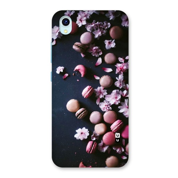 Macaroons And Cheery Blossoms Back Case for Vivo Y1s