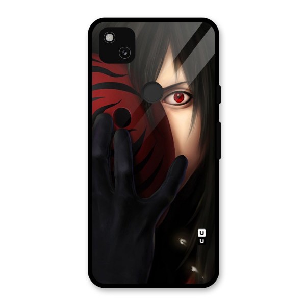 Madara Sharingan Glass Back Case for Google Pixel 4a