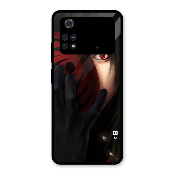 Madara Sharingan Glass Back Case for Poco M4 Pro 4G