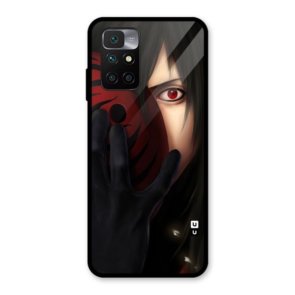 Madara Sharingan Glass Back Case for Redmi 10 Prime