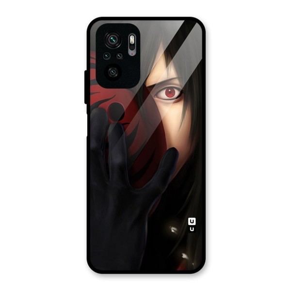 Madara Sharingan Glass Back Case for Redmi Note 11 SE