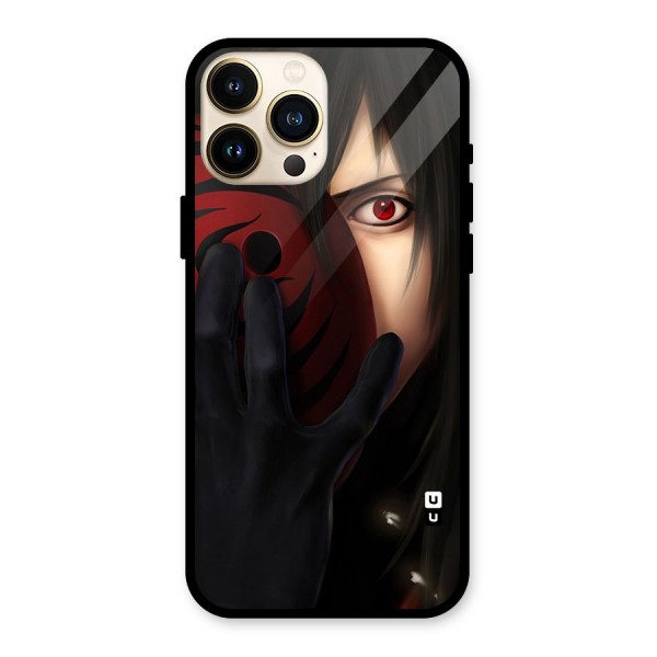 Madara Sharingan Glass Back Case for iPhone 13 Pro Max