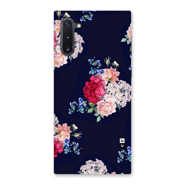 Magenta Peach Floral Back Case for Galaxy Note 10