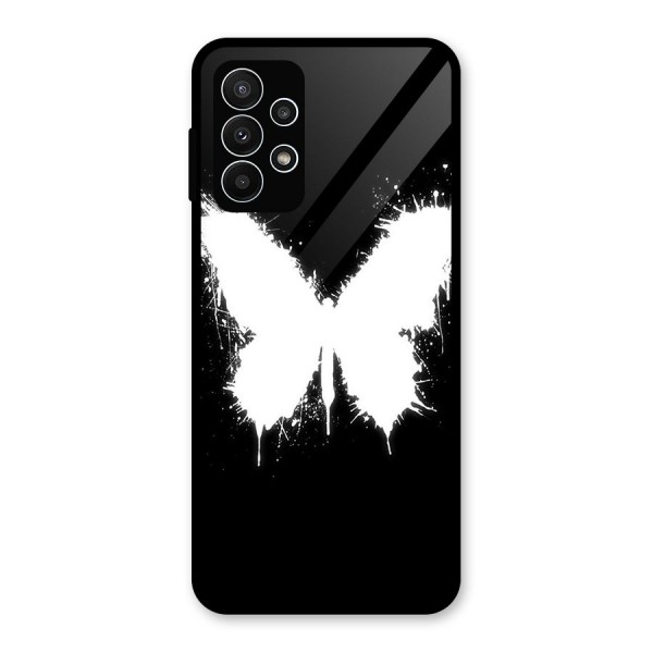 Magic Butterfly Glass Back Case for Galaxy A23