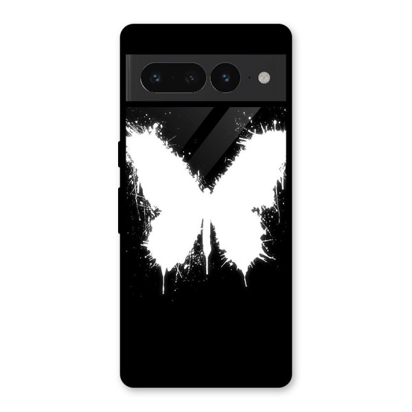 Magic Butterfly Glass Back Case for Google Pixel 7 Pro