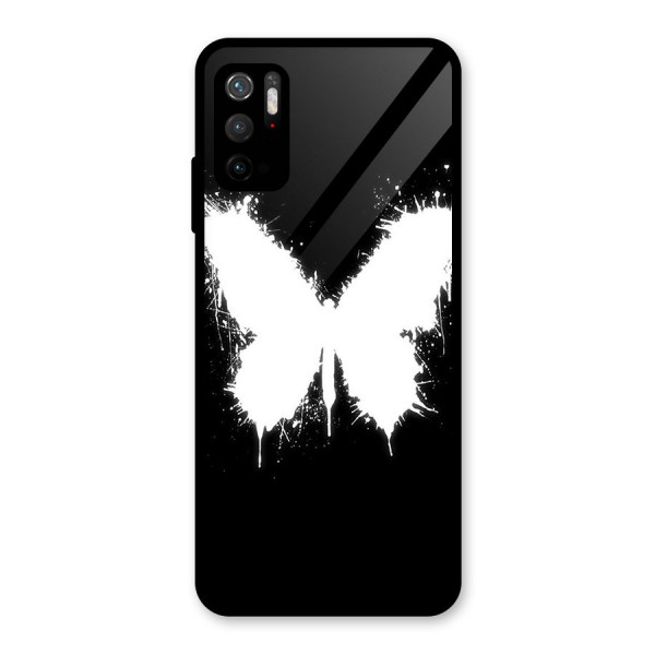 Magic Butterfly Glass Back Case for Poco M3 Pro 5G