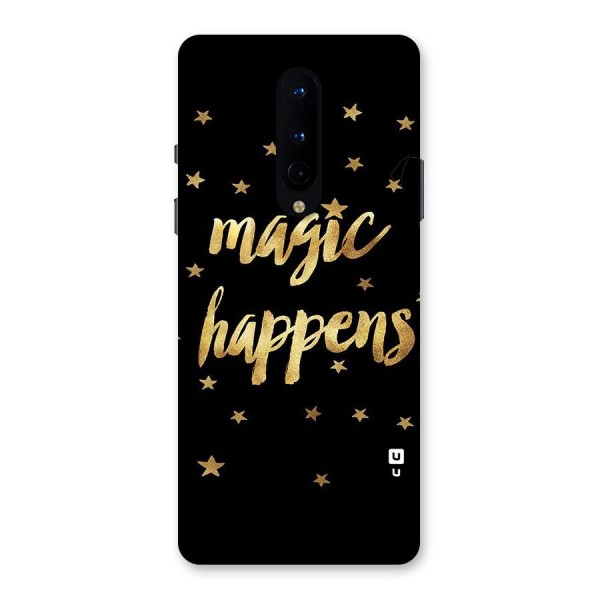 Magic Happens Back Case for OnePlus 8