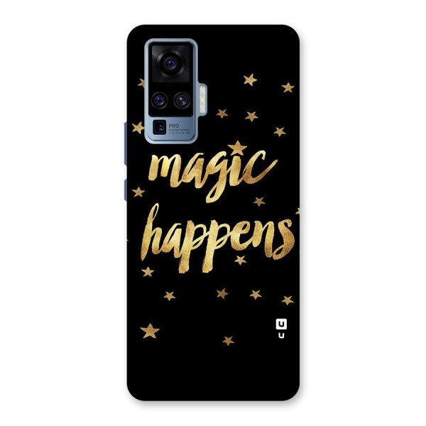 Magic Happens Back Case for Vivo X50 Pro