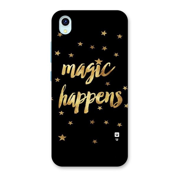 Magic Happens Back Case for Vivo Y1s