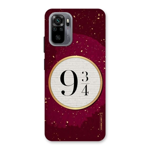 Magic Number Back Case for Redmi Note 10