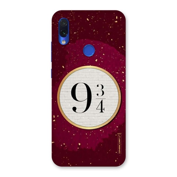 Magic Number Back Case for Redmi Note 7