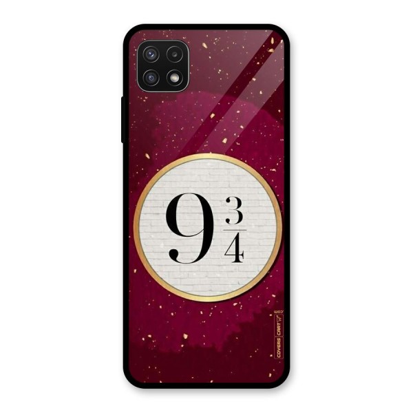 Magic Number Glass Back Case for Galaxy A22 5G