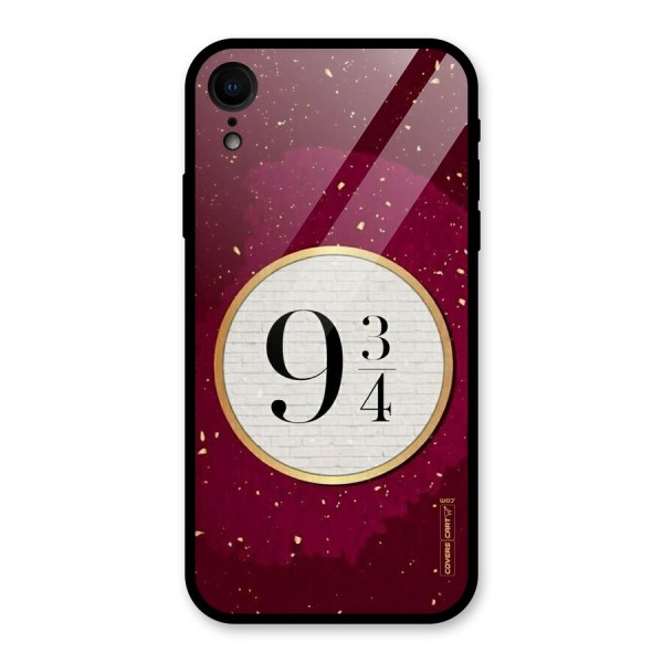 Magic Number Glass Back Case for XR