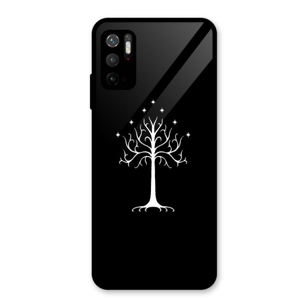 Magic Tree Glass Back Case for Poco M3 Pro 5G