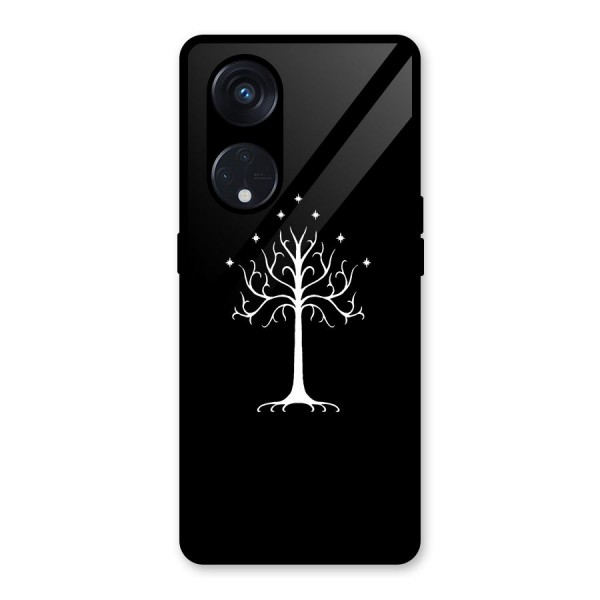 Magic Tree Glass Back Case for Reno8 T 5G