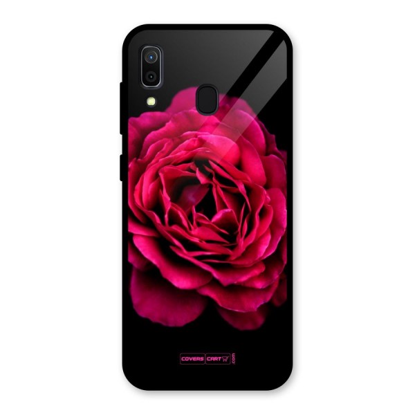 Magical Rose Glass Back Case for Galaxy A30