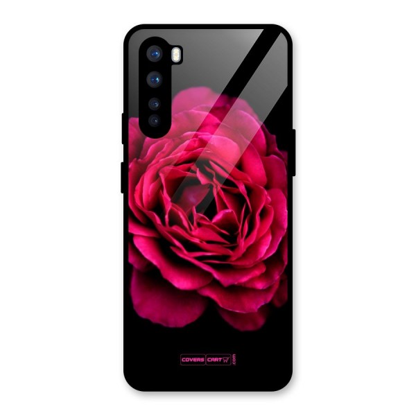 Magical Rose Glass Back Case for OnePlus Nord