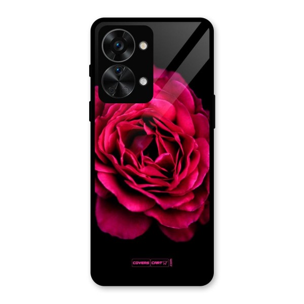 Magical Rose Glass Back Case for OnePlus Nord 2T