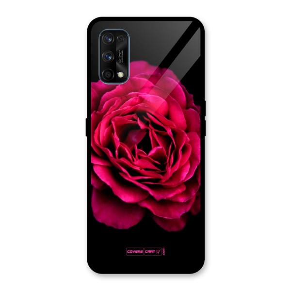 Magical Rose Glass Back Case for Realme 7 Pro