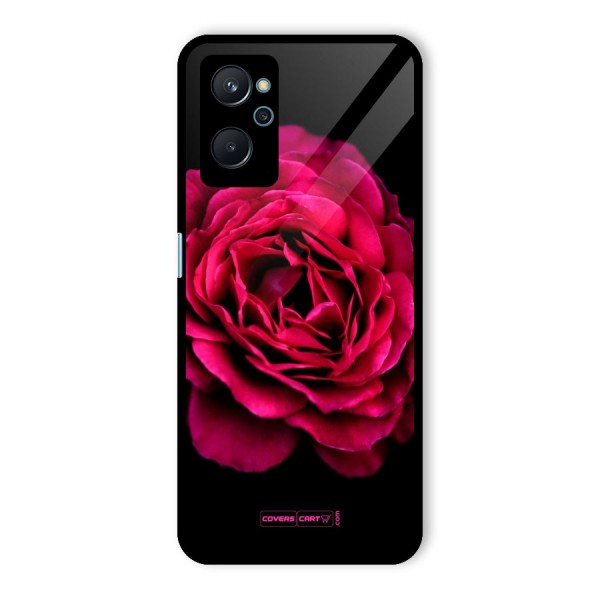 Magical Rose Glass Back Case for Realme 9i