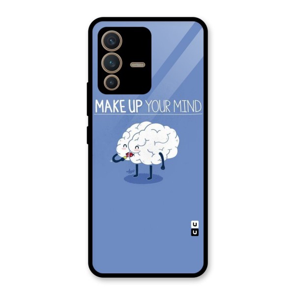 Makeup Your Mind Glass Back Case for Vivo V23 5G