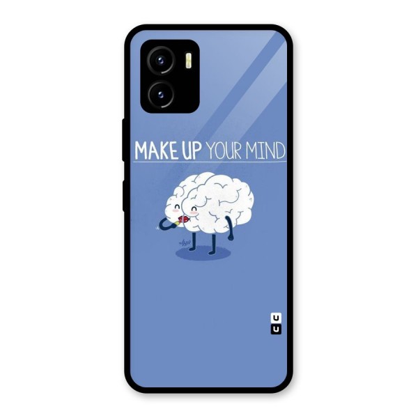 Makeup Your Mind Glass Back Case for Vivo Y15s