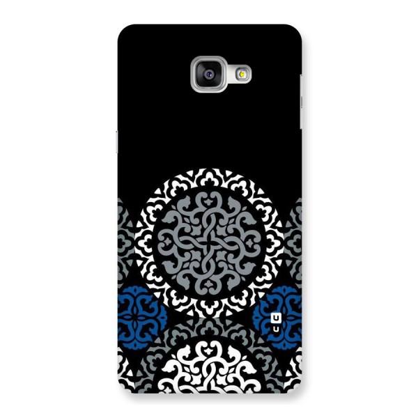 Mandala Circle Pattern Back Case for Galaxy A9