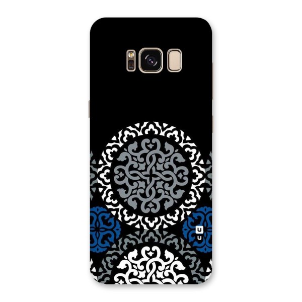 Mandala Circle Pattern Back Case for Galaxy S8