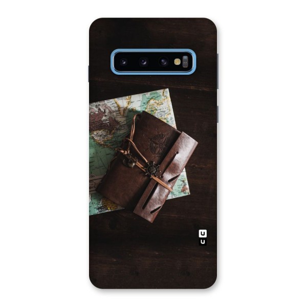 Map Journal Back Case for Galaxy S10