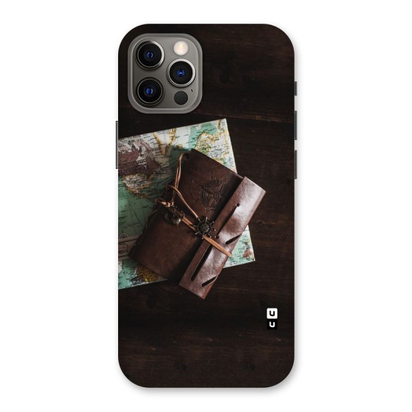 Map Journal Back Case for iPhone 12 Pro