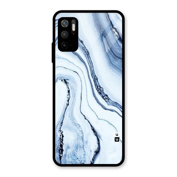 Marble Awesome Glass Back Case for Poco M3 Pro 5G