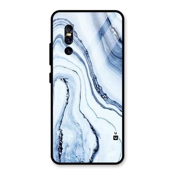 Marble Awesome Glass Back Case for Vivo V15 Pro