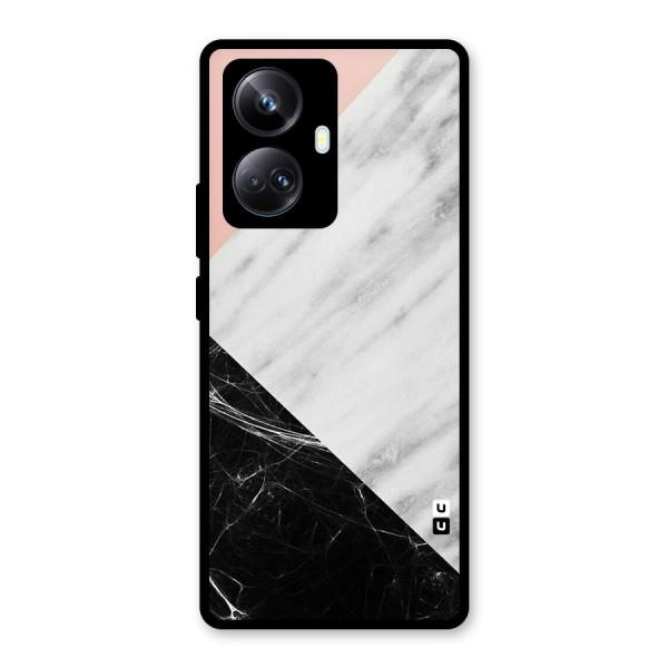 Marble Cuts Glass Back Case for Realme 10 Pro Plus