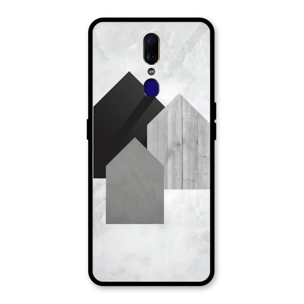 Marble Poster Glass Back Case for Oppo F11