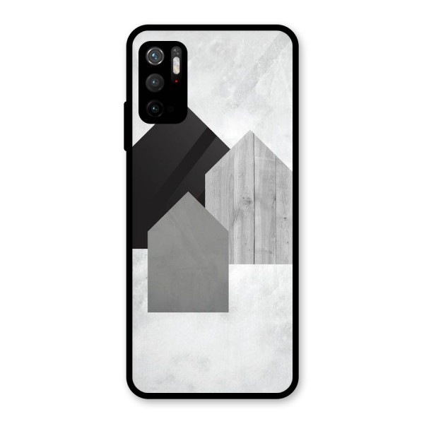 Marble Poster Glass Back Case for Poco M3 Pro 5G