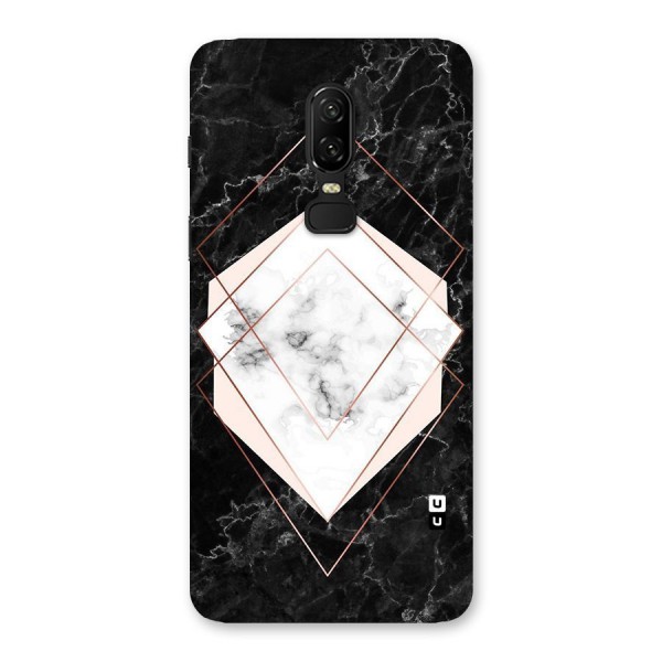 Marble Texture Print Back Case for OnePlus 6