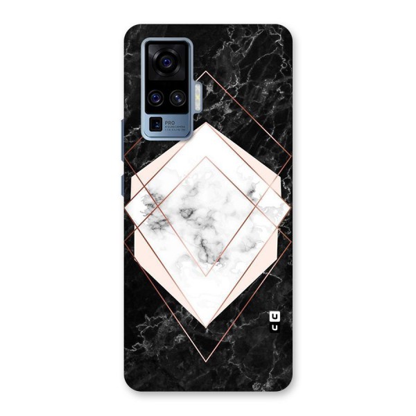 Marble Texture Print Back Case for Vivo X50 Pro