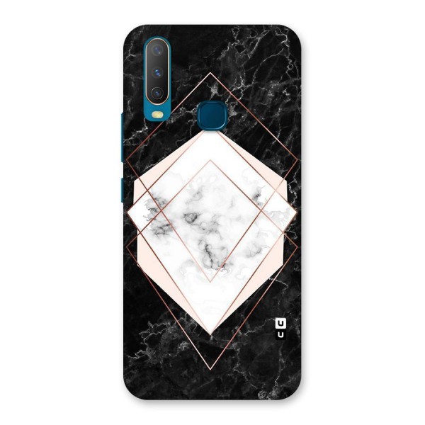 Marble Texture Print Back Case for Vivo Y12