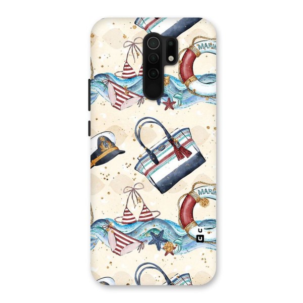 Marine Bag Design Back Case for Redmi 9 Prime