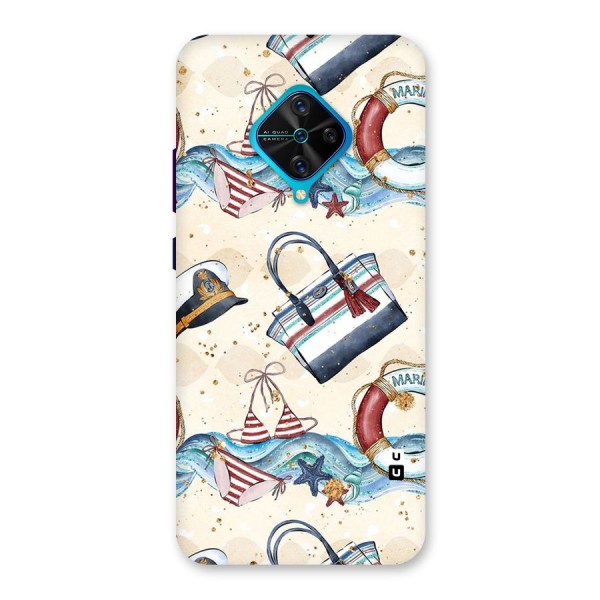 Marine Bag Design Back Case for Vivo S1 Pro