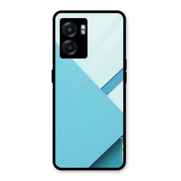 Material Design Glass Back Case for Oppo K10 (5G)