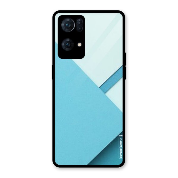 Material Design Glass Back Case for Oppo Reno7 Pro 5G